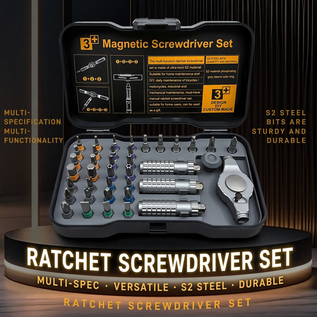 39-in-1 Ratchet Screwdriver Kit